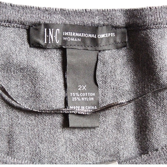 INC gray sweater - Picture 4 of 4